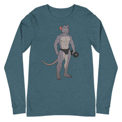 Gay Gym Rat Unisex Long Sleeve T-Shirt