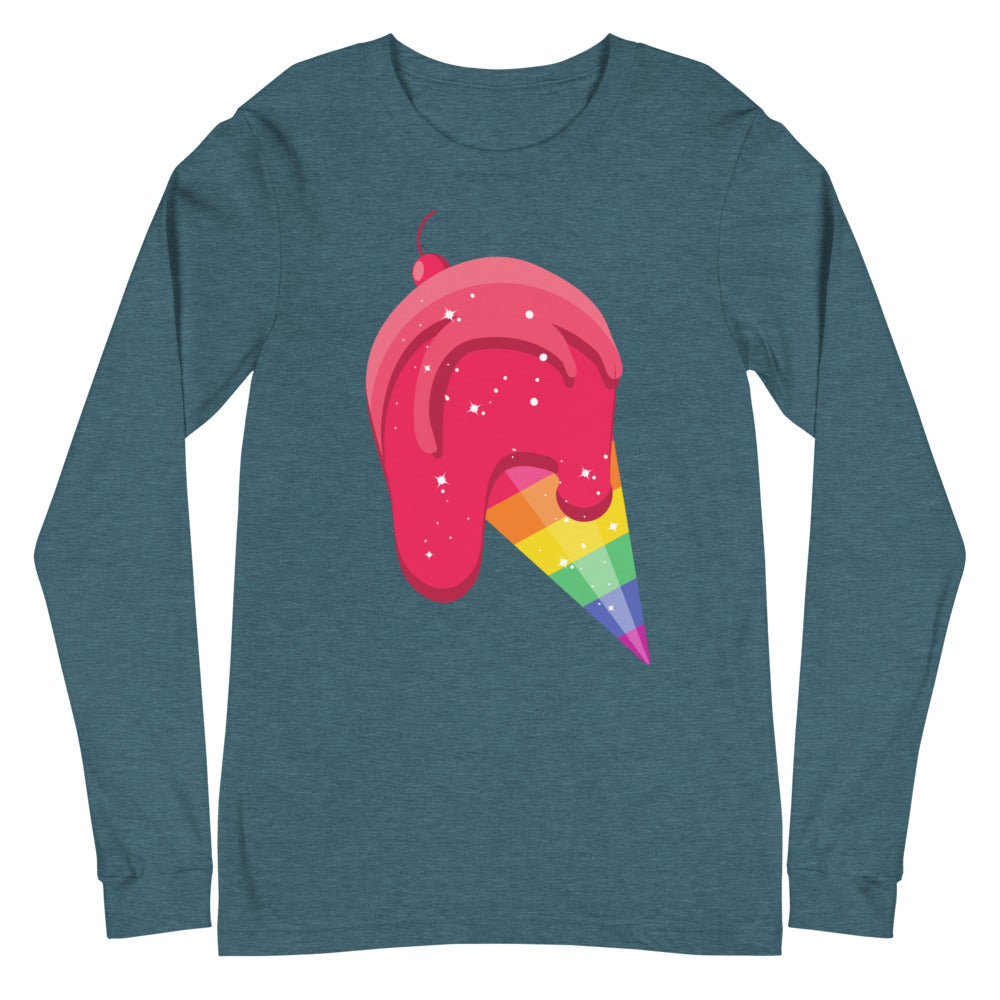 Gay Icecream Unisex Long Sleeve T-Shirt