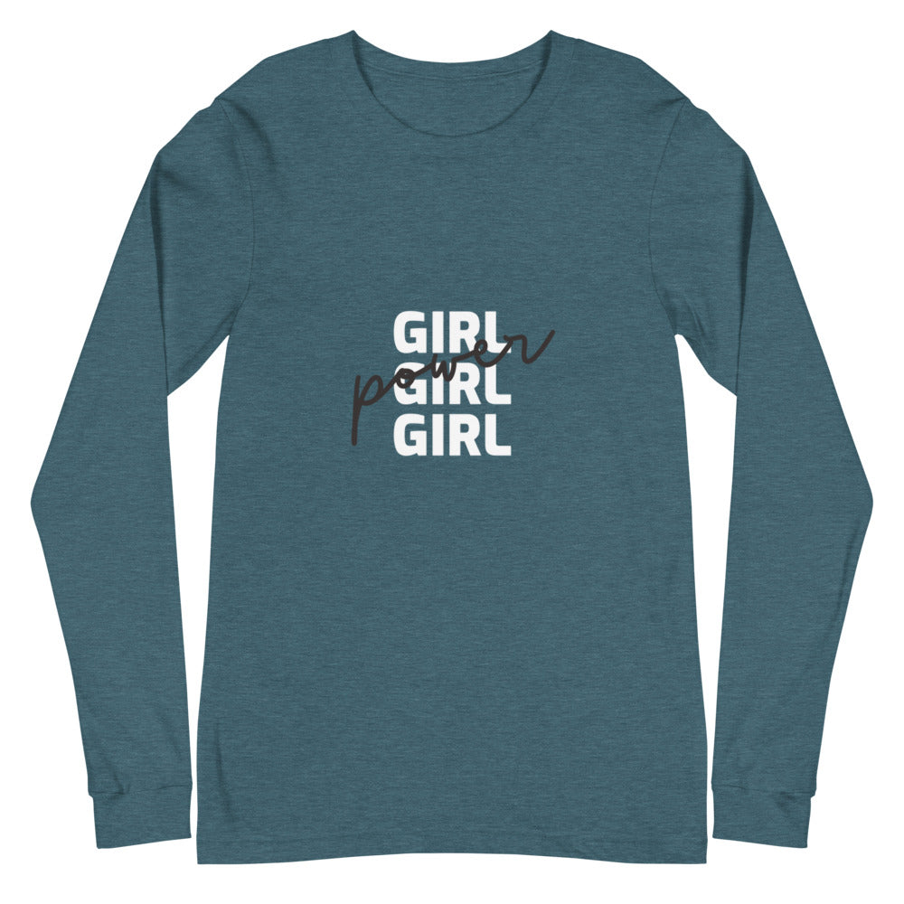 Girl Girl Girl Power Unisex Long Sleeve T-Shirt