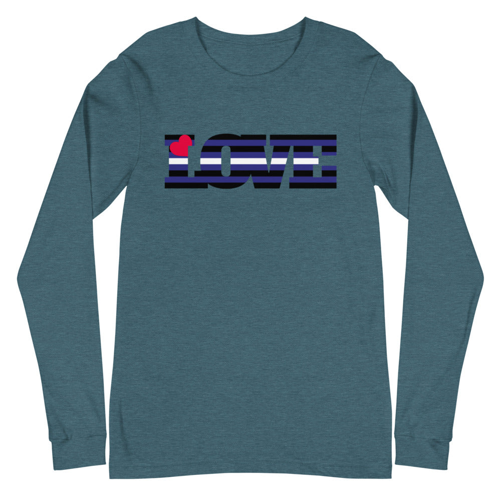 Leather Pride Love Unisex Long Sleeve T-Shirt