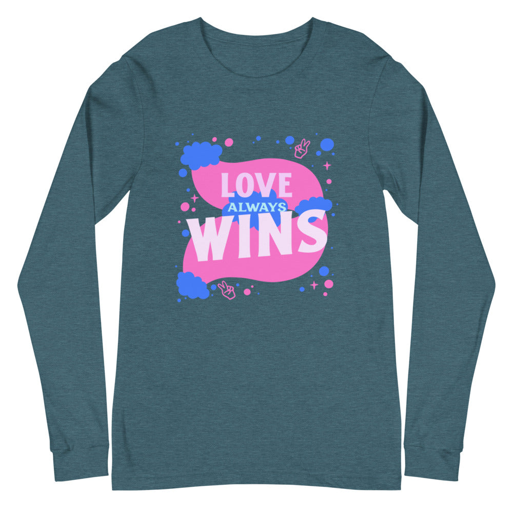 Love Always Wins Unisex Long Sleeve T-Shirt
