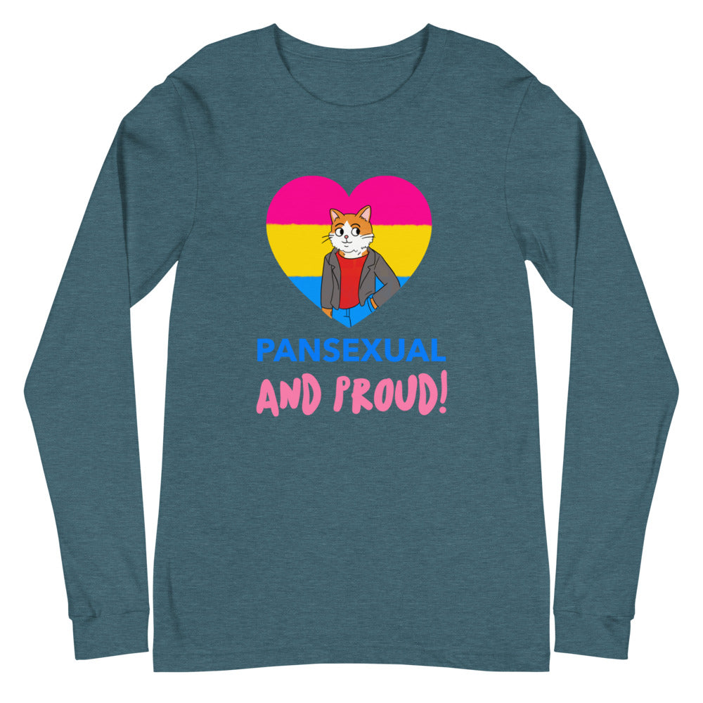 Pansexual And Proud Unisex Long Sleeve T-Shirt