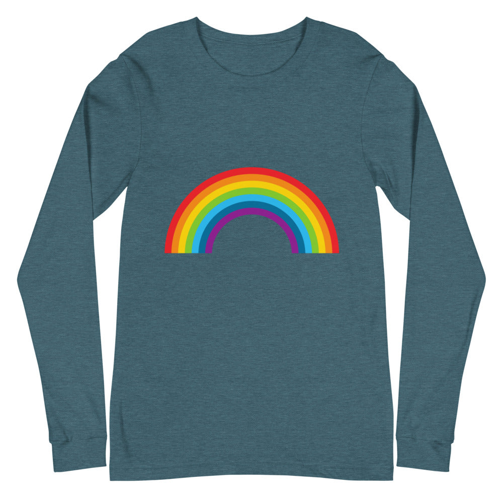 Rainbow Unisex Long Sleeve T-Shirt
