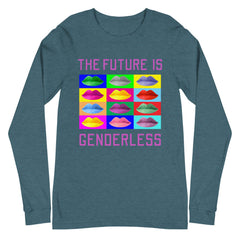 The Future Is Genderless Unisex Long Sleeve T-Shirt