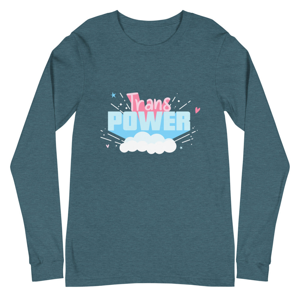 Trans Power Unisex Long Sleeve T-Shirt