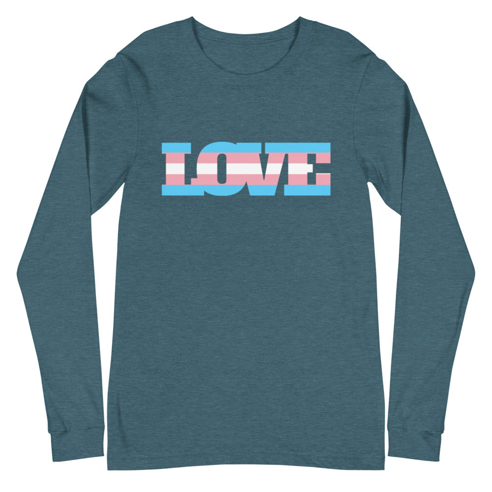 Transgender Love Unisex Long Sleeve T-Shirt