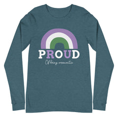 Proud Of Being Aromantic Unisex Long Sleeve T-Shirt