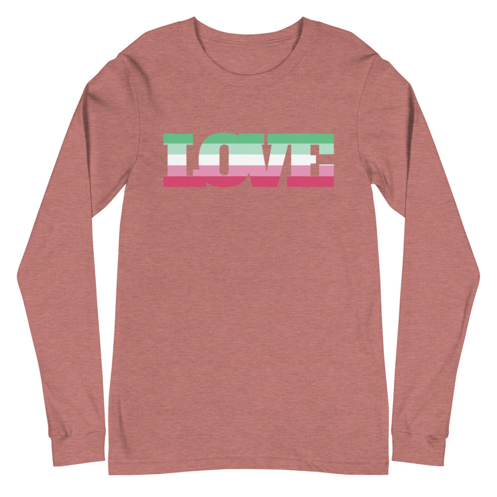 Abrosexual Pride Unisex Long Sleeve T-Shirt