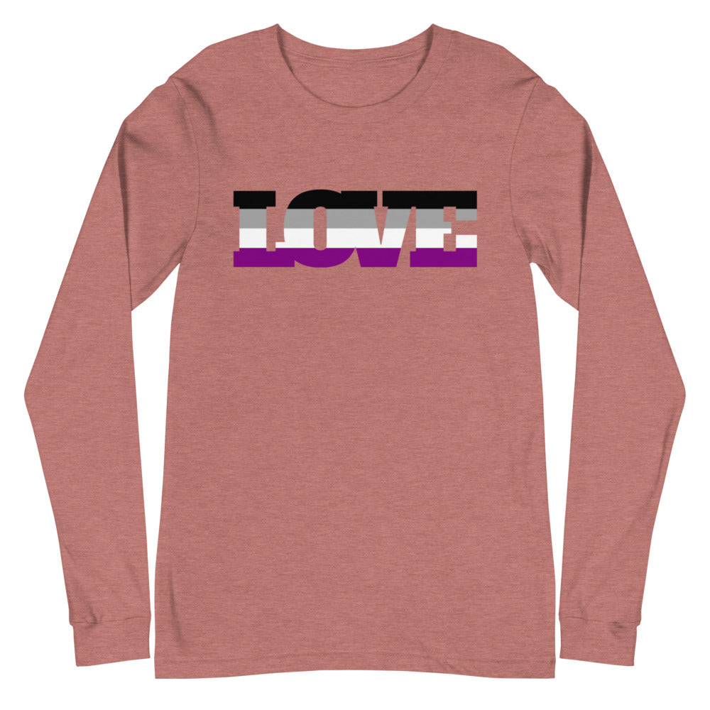 Asexual Love Unisex Long Sleeve T-Shirt