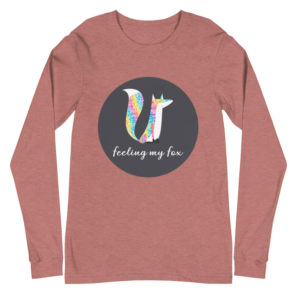 Feeling My Fox Unisex Long Sleeve T-Shirt