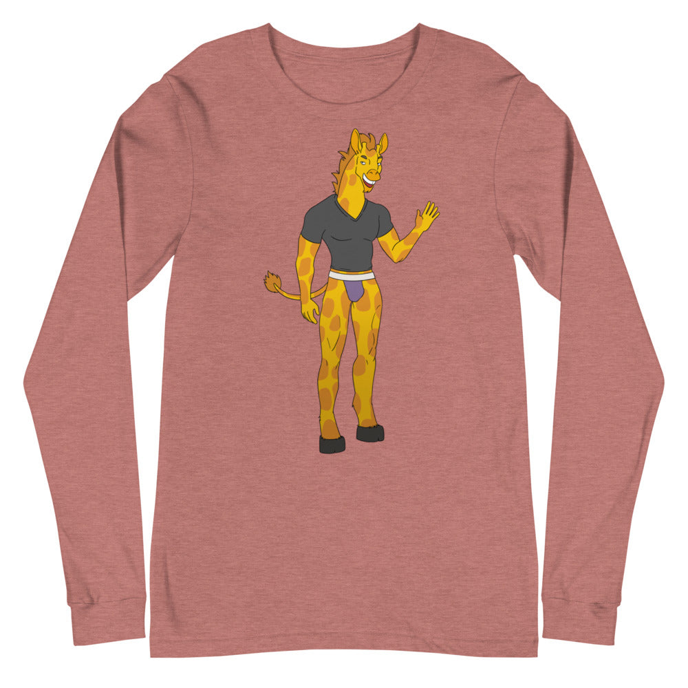Gay Giraffe Unisex Long Sleeve T-Shirt