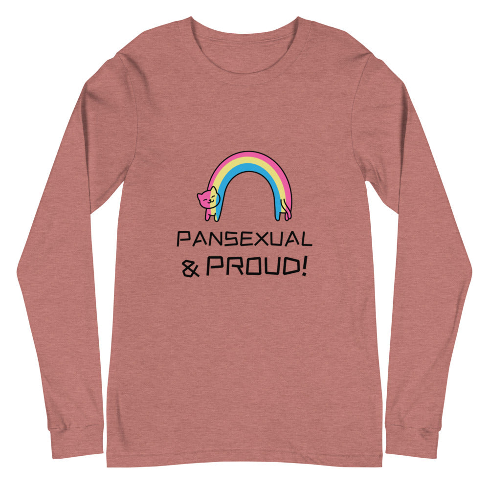 Pansexual & Proud Unisex Long Sleeve T-Shirt