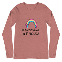 Pansexual & Proud Unisex Long Sleeve T-Shirt