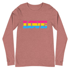 Pansexual Love Unisex Long Sleeve T-Shirt