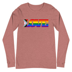 Progress Lgbt Love Unisex Long Sleeve T-Shirt