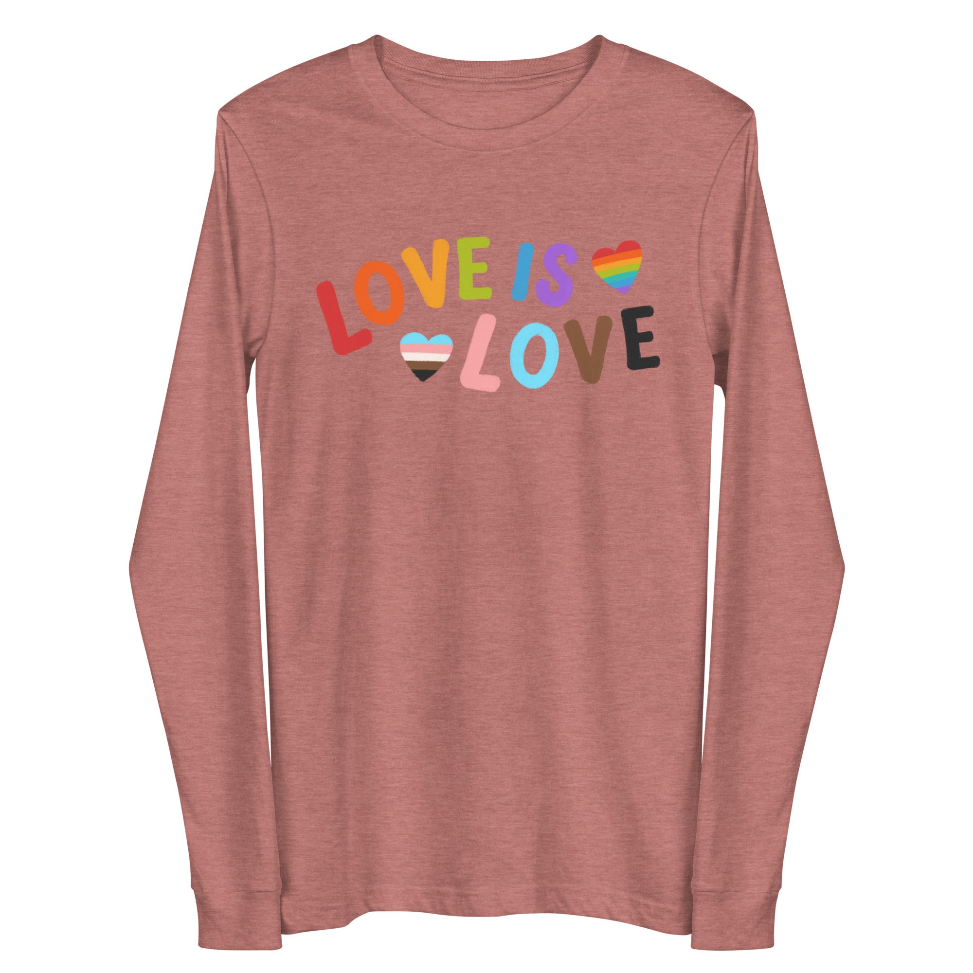 Love is Love LGBTQ Unisex Long Sleeve Tee