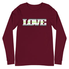 Agender Love Unisex Long Sleeve T-Shirt