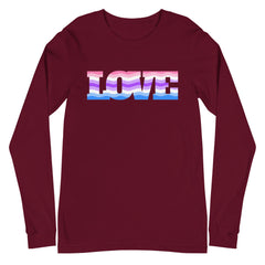 Alternative Genderfluid Love Unisex Long Sleeve T-Shirt