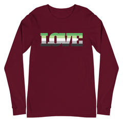 Aromantic Love Unisex Long Sleeve T-Shirt