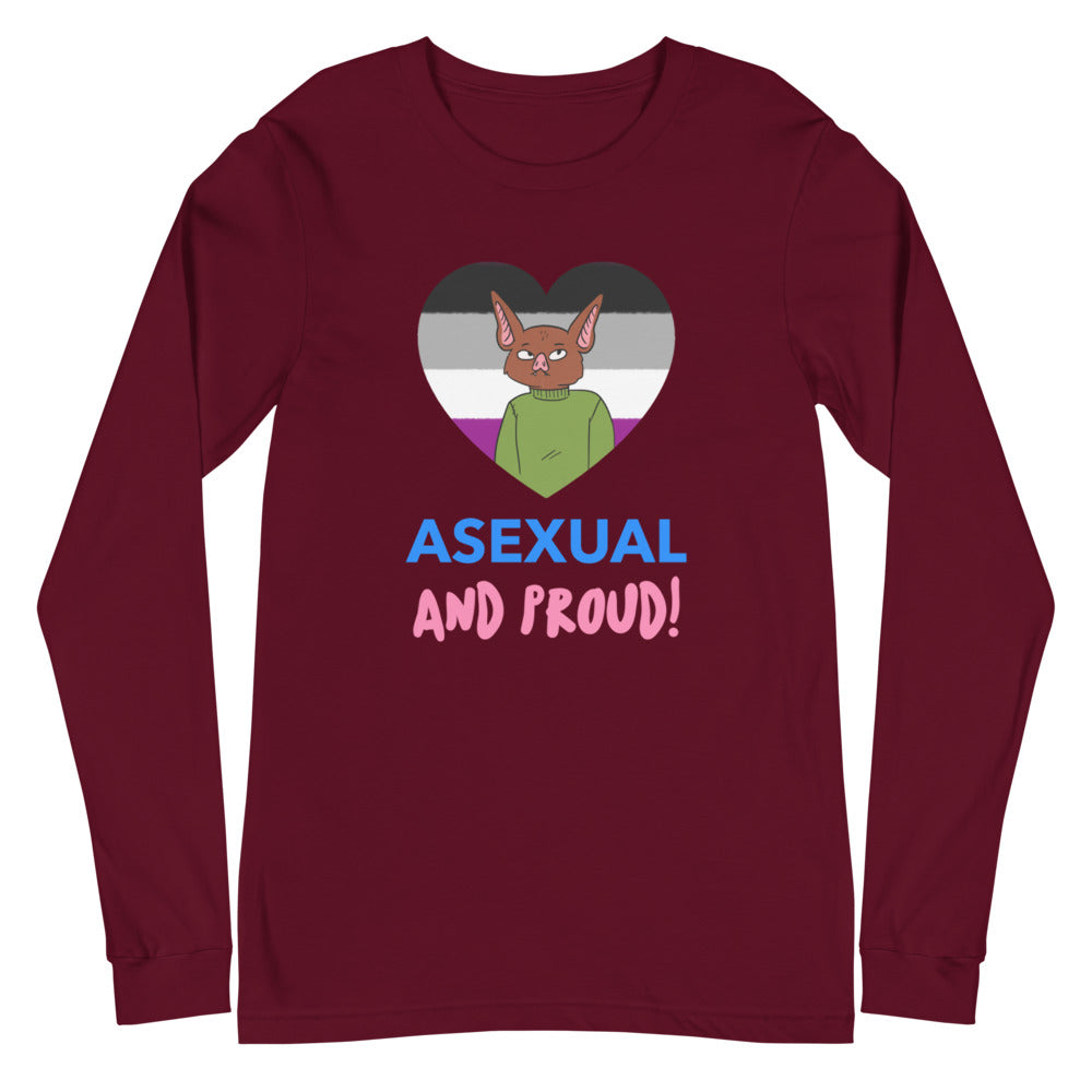 Asexual And Proud Unisex Long Sleeve T-Shirt