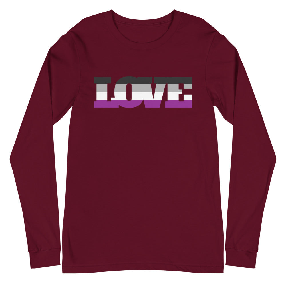 Asexual Love Unisex Long Sleeve T-Shirt