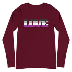 Asexual Love Unisex Long Sleeve T-Shirt