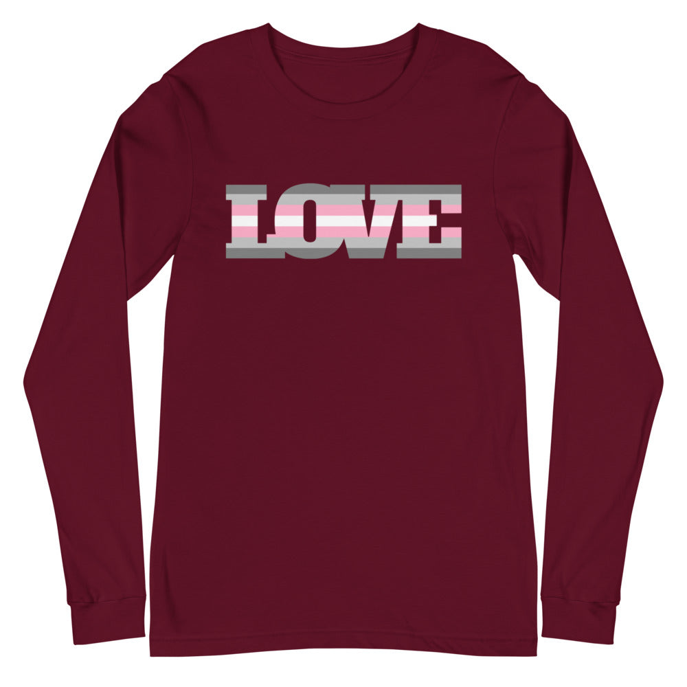 Demigirl Love Unisex Long Sleeve T-Shirt