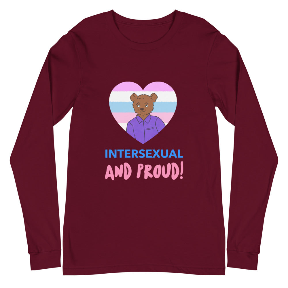 Intersexual And Proud Unisex Long Sleeve T-Shirt