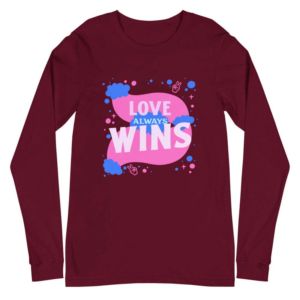 Love Always Wins Unisex Long Sleeve T-Shirt