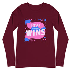 Love Always Wins Unisex Long Sleeve T-Shirt