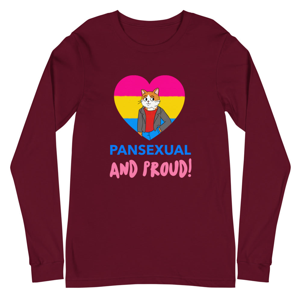 Pansexual And Proud Unisex Long Sleeve T-Shirt
