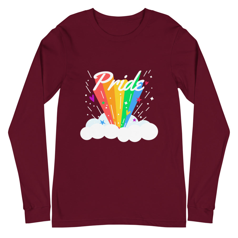 Pride Rainbow Unisex Long Sleeve T-Shirt