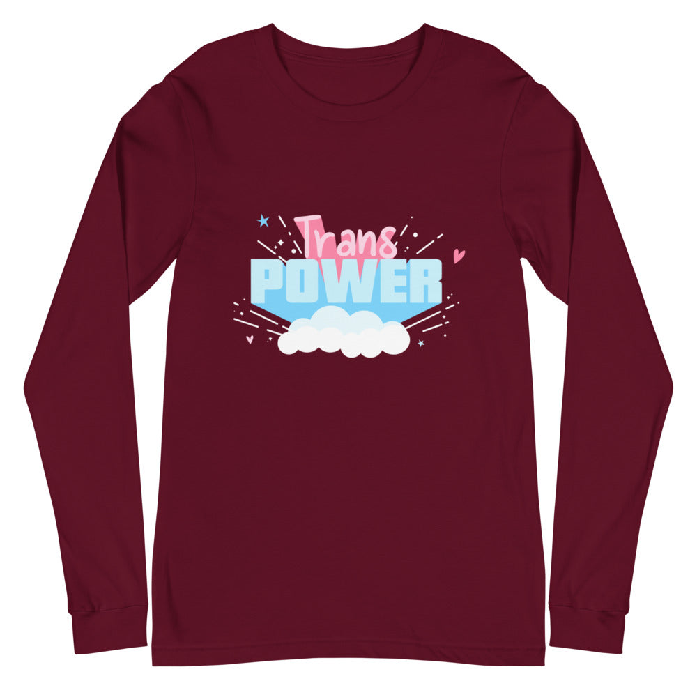 Trans Power Unisex Long Sleeve T-Shirt