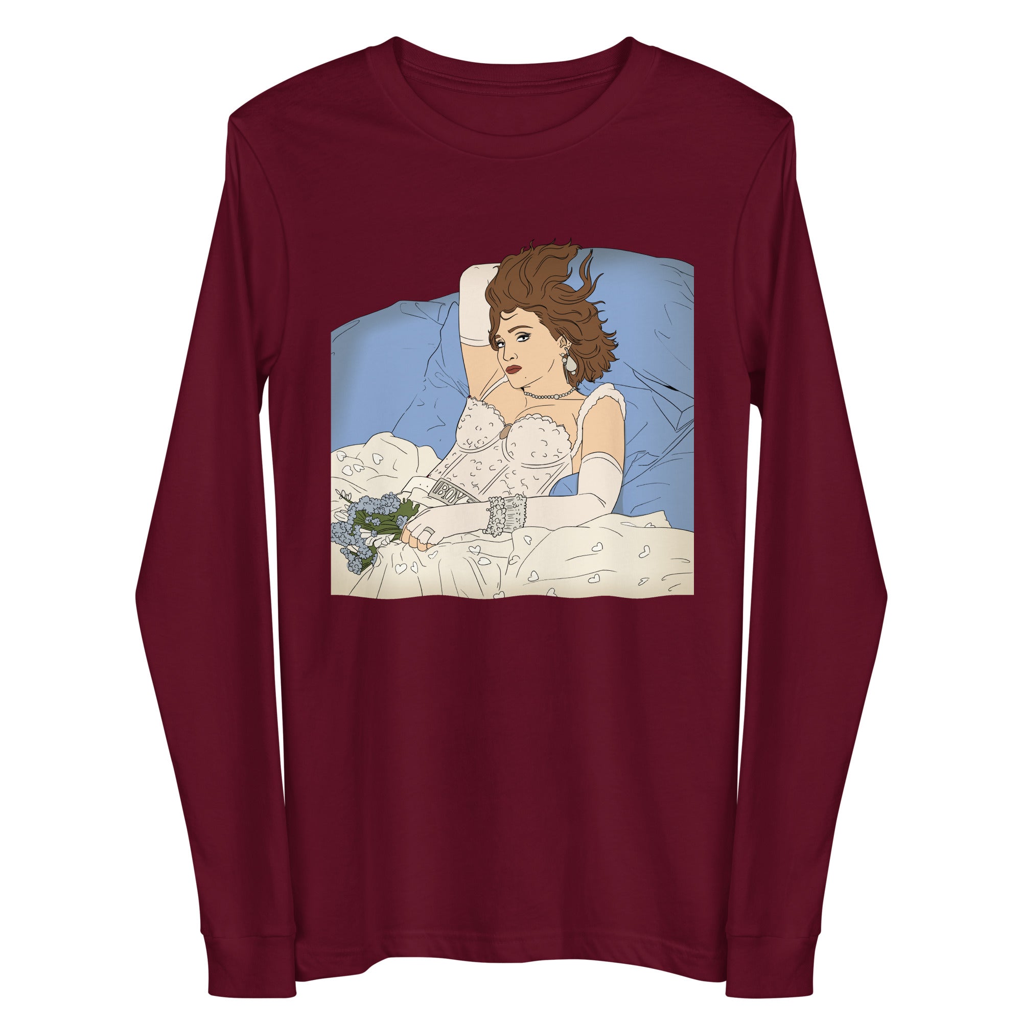 Madonna Like A Virgin Unisex Long Sleeve Tee