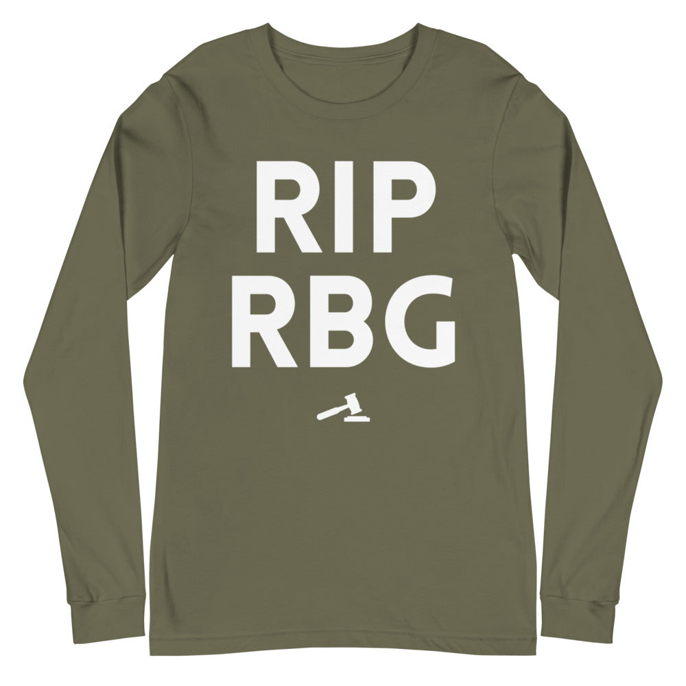 RIP RBG Unisex Long Sleeve T-Shirt