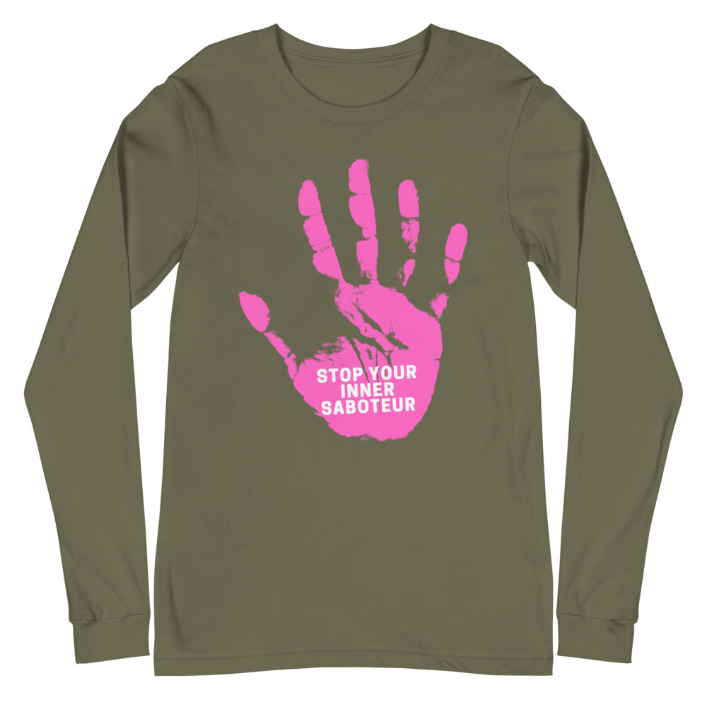 Stop Your Inner Saboteur Unisex Long Sleeve T-Shirt
