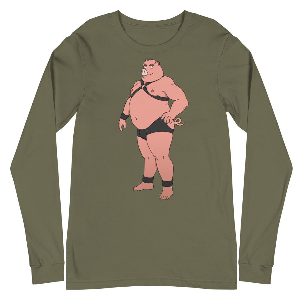 Gay Pig Unisex Long Sleeve T-Shirt