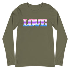 Alternative Genderfluid Love Unisex Long Sleeve T-Shirt