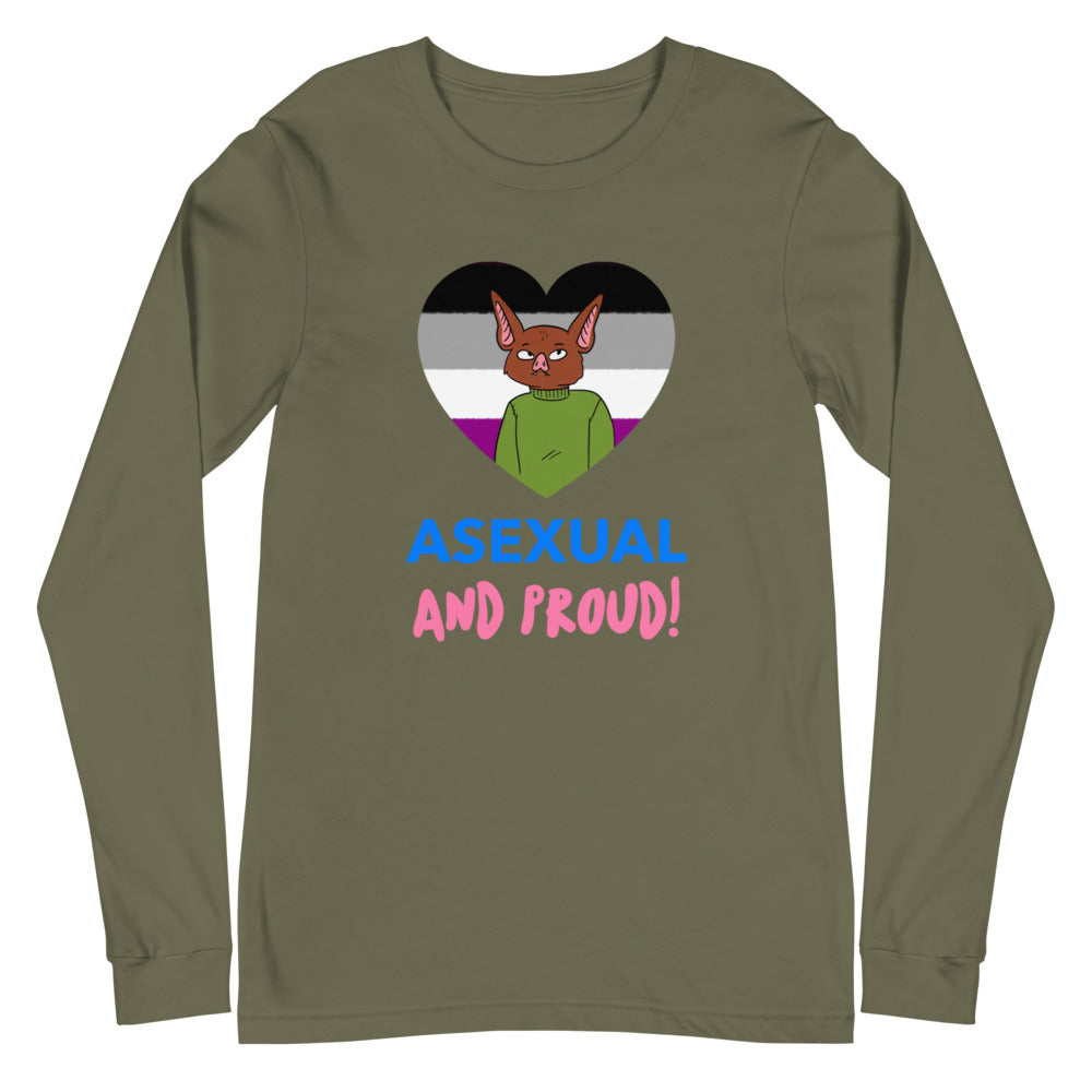 Asexual And Proud Unisex Long Sleeve T-Shirt