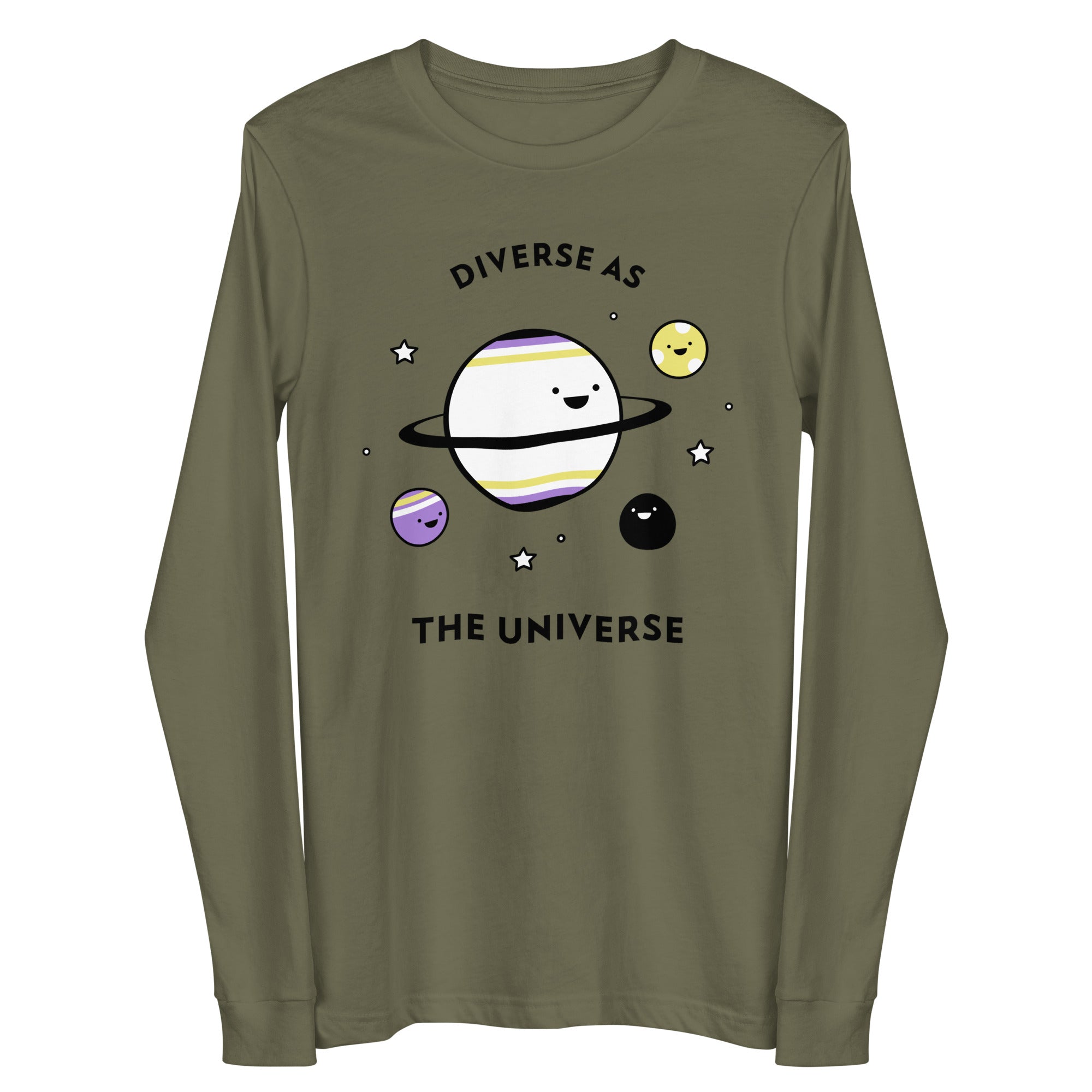 Diverse As The Universe Unisex Long Sleeve Tee