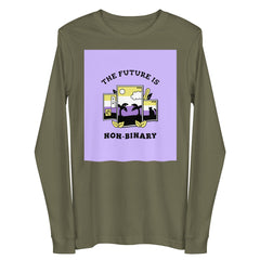 The Future Is Non-binary Unisex Long Sleeve Tee