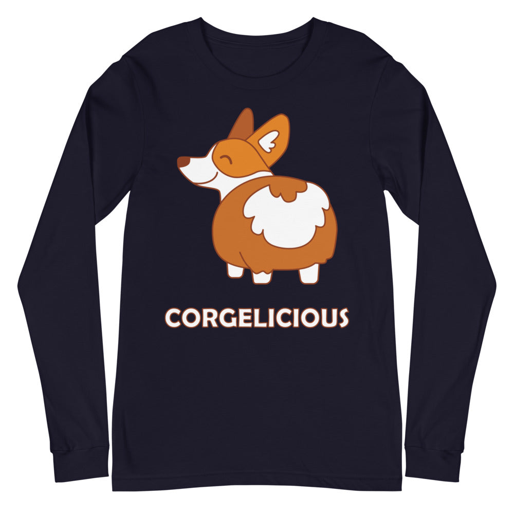 Corgelicious Unisex Long Sleeve T-Shirt