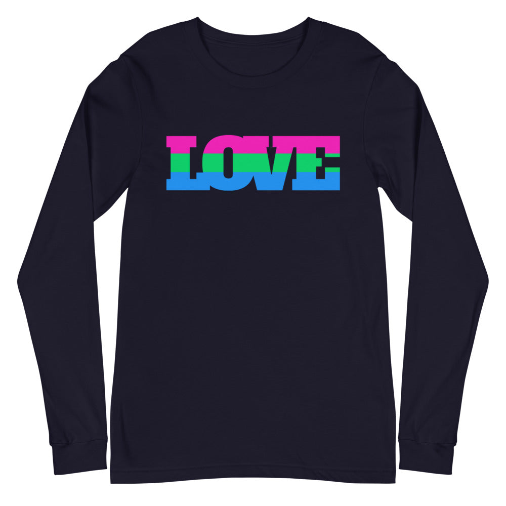 Polysexual Love Unisex Long Sleeve T-Shirt
