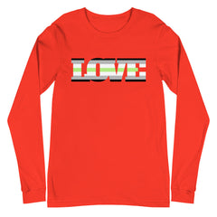 Agender Love Unisex Long Sleeve T-Shirt