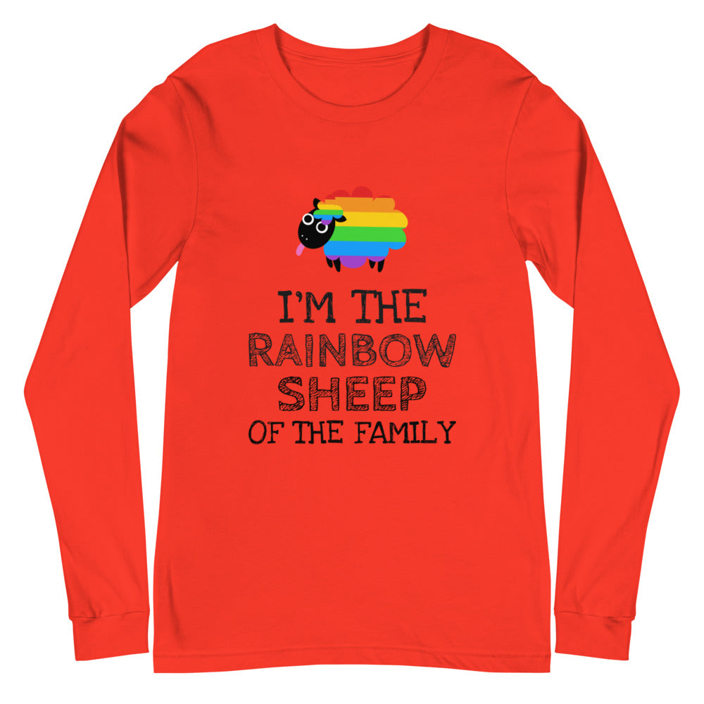 I'm The Rainbow Sheep Of The Family Unisex Long Sleeve T-Shirt
