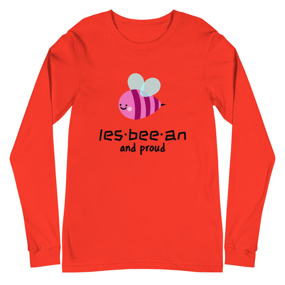 Les-bee-an And Proud Unisex Long Sleeve T-Shirt