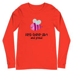 Les-bee-an And Proud Unisex Long Sleeve T-Shirt