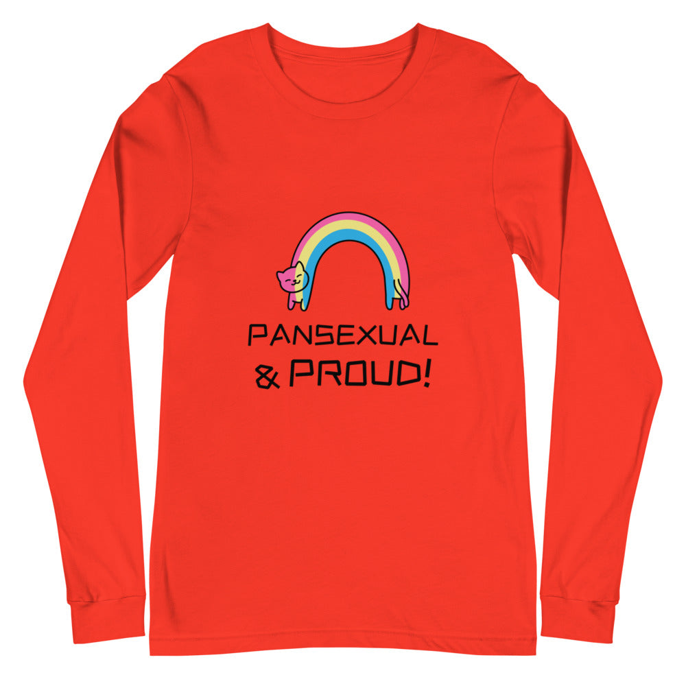 Pansexual & Proud Unisex Long Sleeve T-Shirt