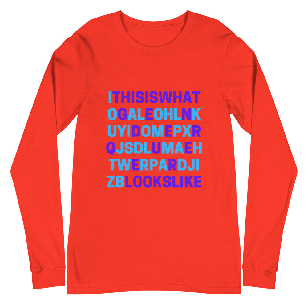 This Is What Genderqueer Looks Like Unisex Long Sleeve T-Shirt