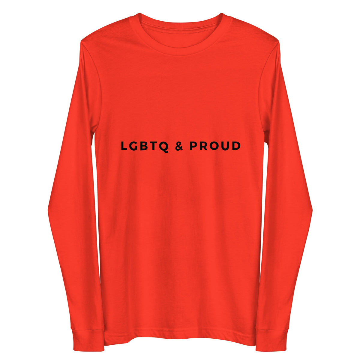 LGBTQ & Proud Unisex Long Sleeve Tee